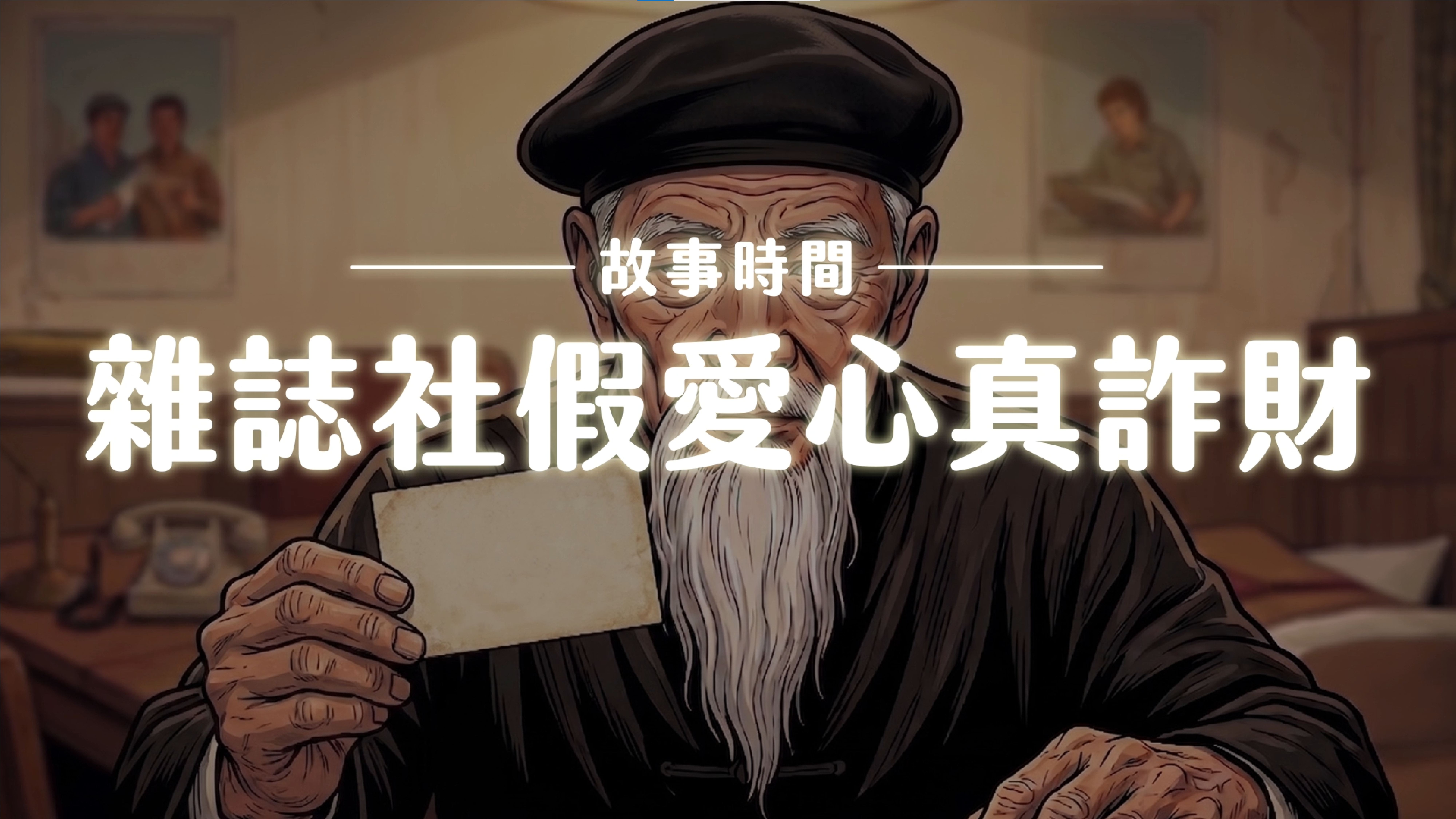 《故事》雜誌社假愛心真詐財